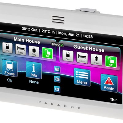 Teclado Paradox con Pantalla Táctil TM50